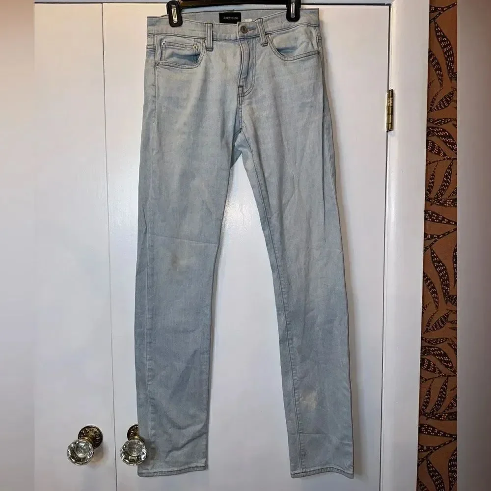 J.CREW 484 Slim-fit Stretch Jean In Three-year Wash Men’s Size 30x34